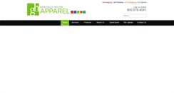 Desktop Screenshot of ghapparel.com
